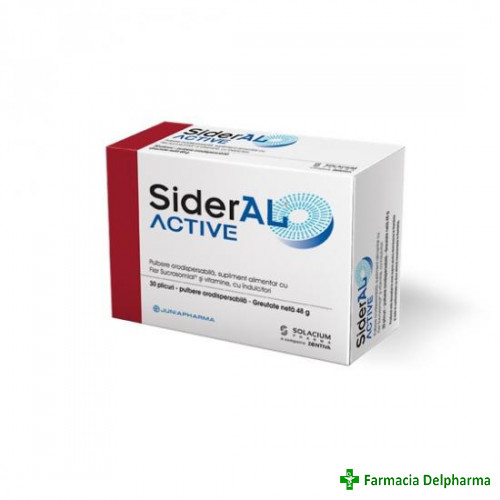 SiderAL Active x 30 plicuri, Solacium