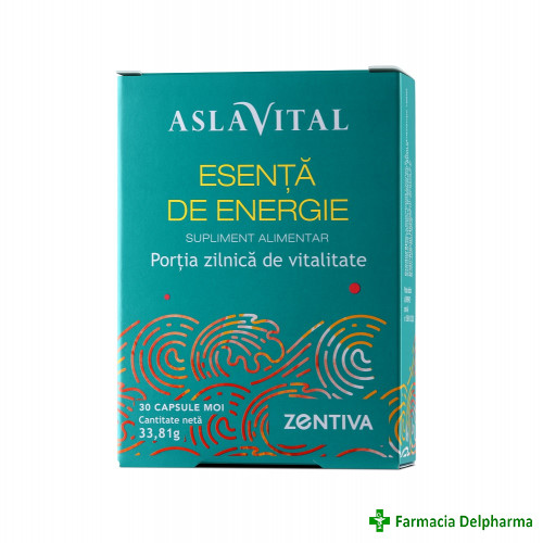 Esenta de Energie Aslavital x 30 caps. moi, Zentiva