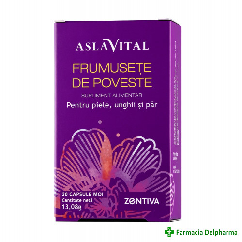 Frumusete de Poveste Aslavital x 30 caps. moi, Zentiva