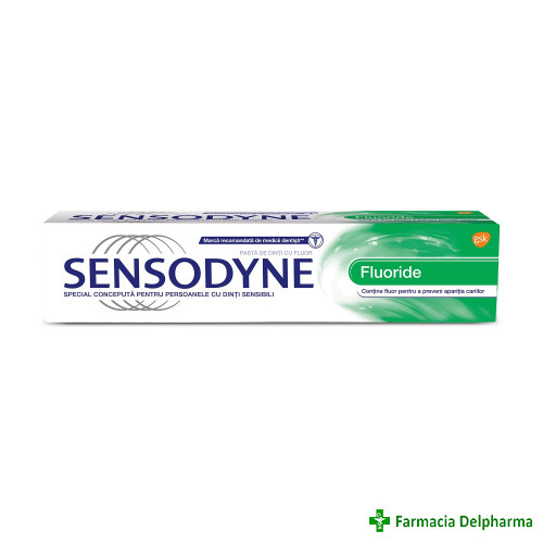 Pasta de dinti Sensodyne Fluoride x 100 ml, GSK