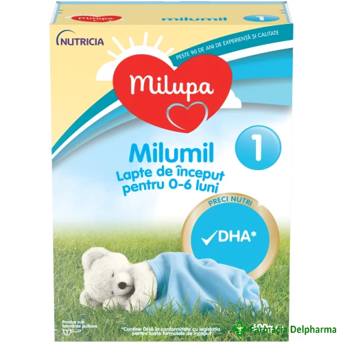 Lapte Milumil 1 x 600 g, Milupa