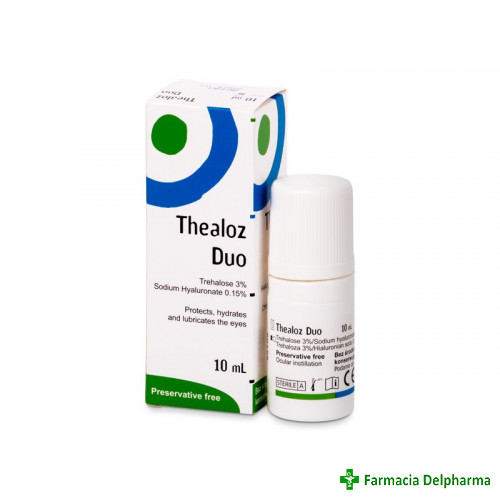 Thealoz Duo picaturi oftalmice x 10 ml, Thea