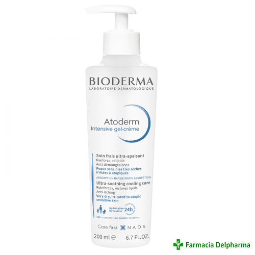 Atoderm Intensive Gel crema x 200 ml, Bioderma