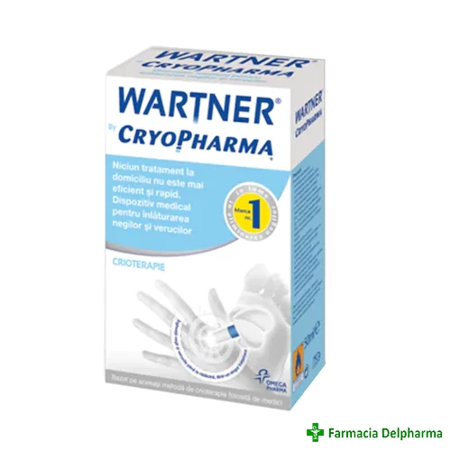 Spray pentru inlaturarea negilor Cryopharma x 50 ml, Perrigo
