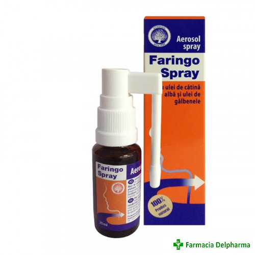 Faringospray x 20 ml, Silvanols