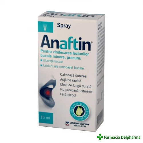 Anaftin spray x 15 ml, Berlin-Chemie