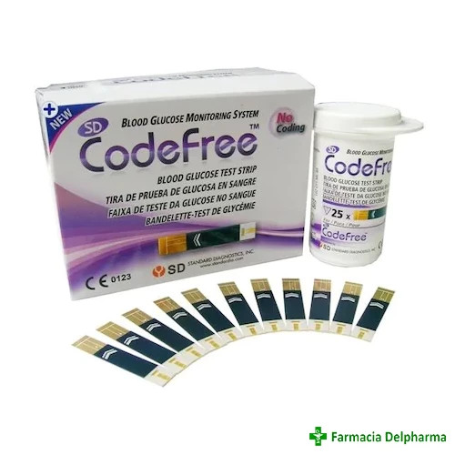 Teste glicemie CodeFree x 50 buc., D&G Group