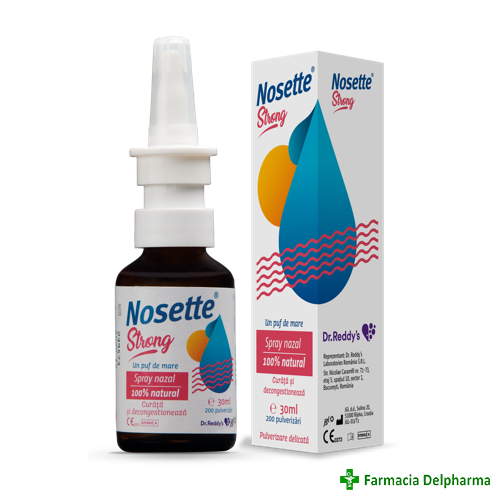 Nosette Strong spray nazal x 30 ml, Dr. Reddy's