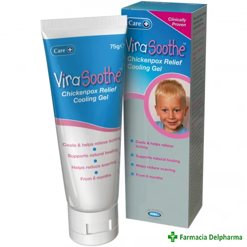 ViraSoothe gel racoritor calmant varicela x 50 g, Stada