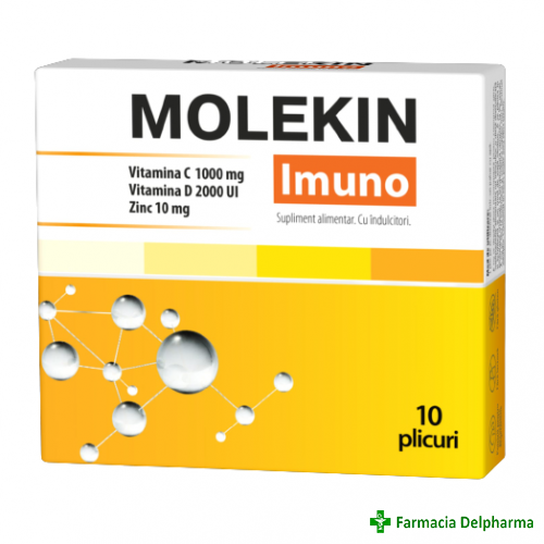 Molekin Imuno x 10 plicuri, Zdrovit