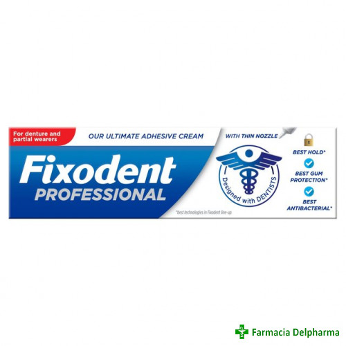 Crema adeziva Fixodent Professional x 40 g, Procter & Gamble