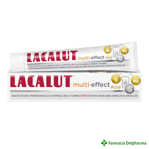 Pasta de dinti Lacalut Multi-Effect Plus 5 in 1 x 75 ml, Zdrovit