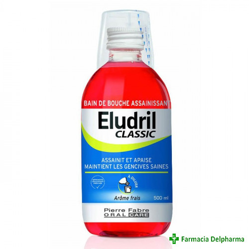 Apa de gura Eludril Classic x 500 ml, Pierre Fabre