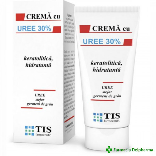 Crema cu Uree 30% x 50 ml, Tis Farmaceutic