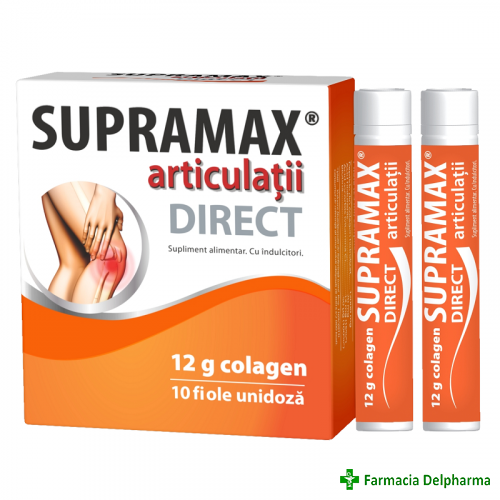 Supramax articulatii direct x 10 fiole, Zdrovit