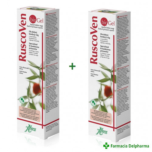 Ruscoven Bio gel x 100 ml 1+1 gratis, Aboca