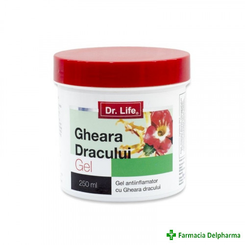 Gel Gheara Dracului x 250 ml, Dr. Life