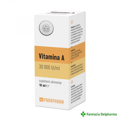 Vitamina A 30.000 UI/ml x 10 ml, Parapharm