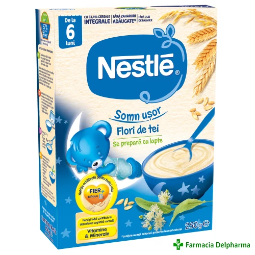 Cereale Somn Usor Flori de tei x 250 g, Nestle