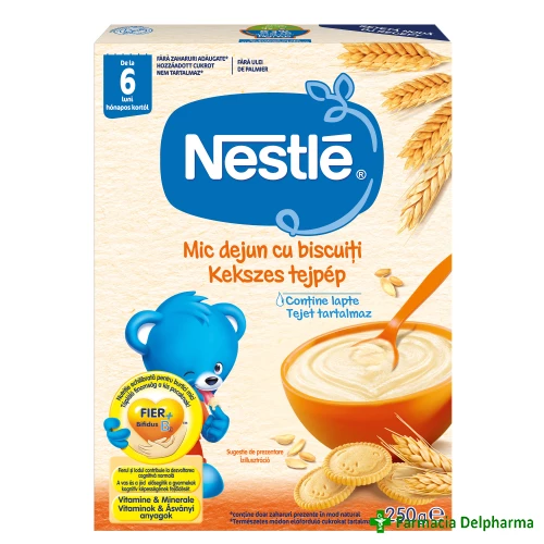 Cereale Mic Dejun cu biscuiti x 250 g, Nestle