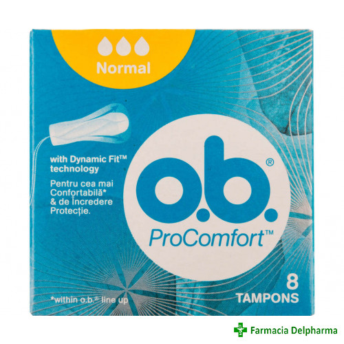 Tampoane OB ProComfort Normal x 8 buc., Johnson