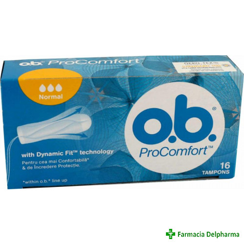 Tampoane OB ProComfort Normal x 16 buc., Johnson