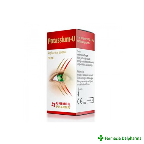 Potassium-U picaturi oftalmice x 10 ml, Unimed Pharma