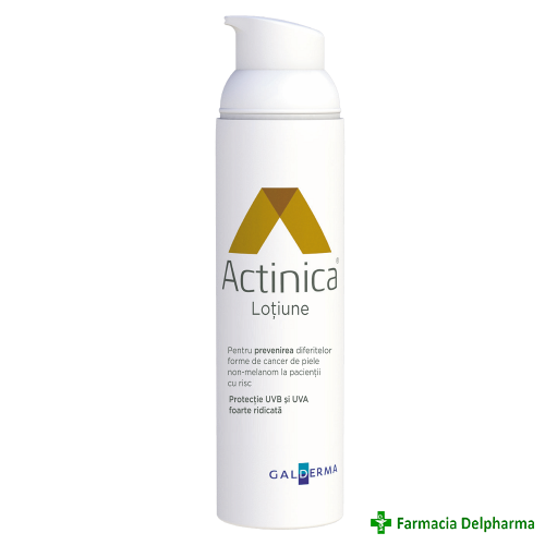 Actinica lotiune protectie solara SPF 50+ x 80 g, Galderma