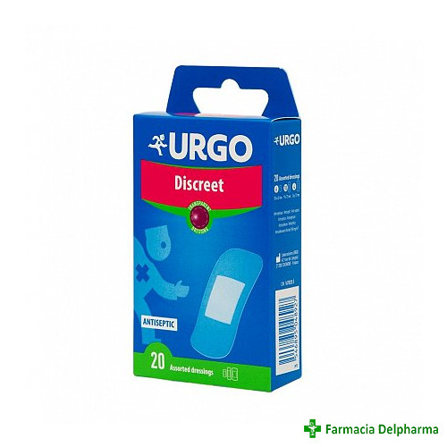 Urgo Discret transparent plasturi x 20 buc., Urgo