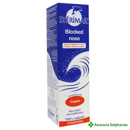 Sterimar spray nazal hipertonic (Blocked Nose) x 100 ml, Fumouze