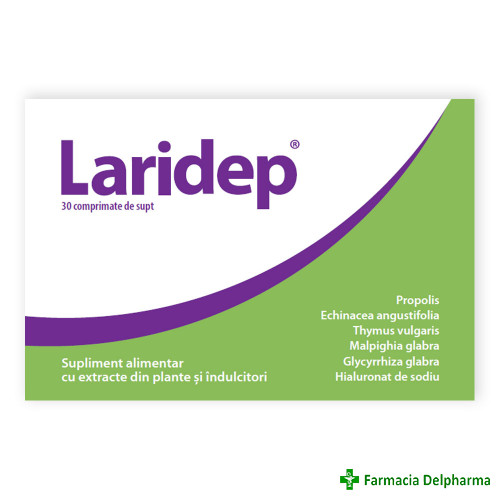 Laridep x 30 compr. supt, Dr. Phyto