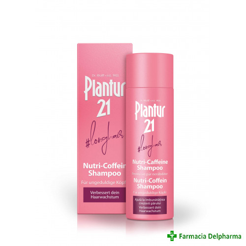 Plantur 21 Nutri-Caffeine sampon Longhair x 200 ml, Dr. Kurt Wolff