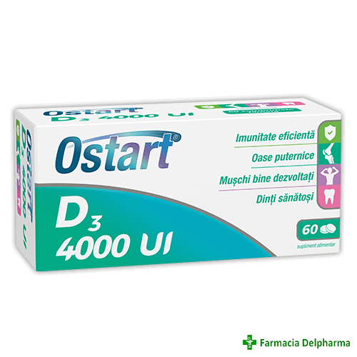 Ostart D3 4000UI x 60 compr., Fiterman