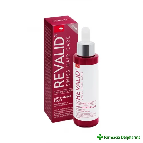 Fluid anti-imbatranire pentru par Revalid x 100 ml, Ewopharma