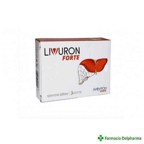 Livuron Forte x 24 caps., Naturpharma