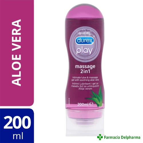 Lubrifiant Play Massage 2 in 1 x 200 ml, Durex