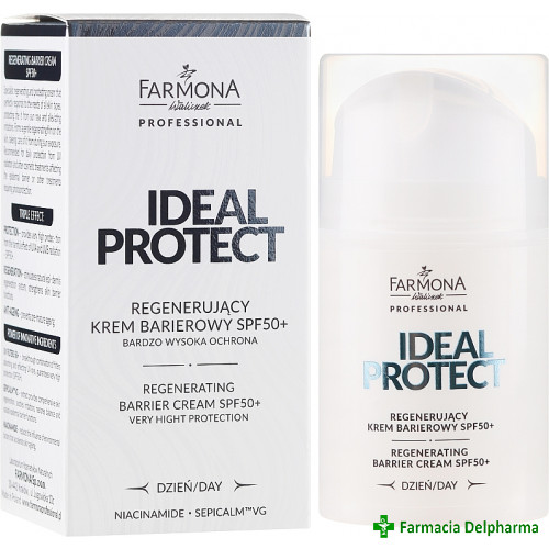 Crema de zi SPF 50 Ideal Protect Professional x 50 ml, Farmona