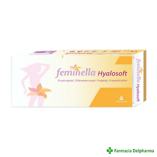 Feminella Hyalosoft x 10 caps., Angelini