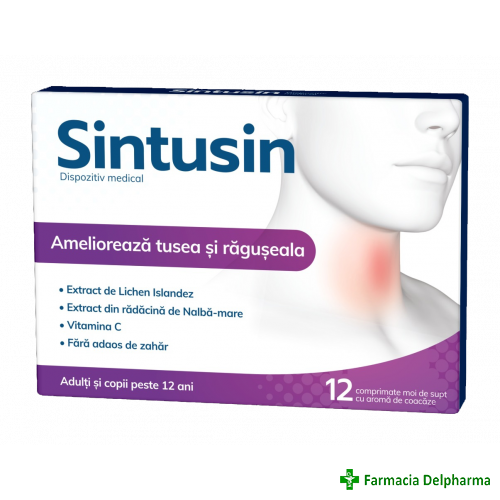 Sintusin x 12 compr. supt, Zdrovit