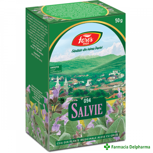 Ceai Salvie G94 x 50g, Fares