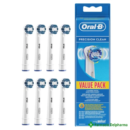 Rezerve periuta de dinti electrica Precision Clean x 8 buc., Oral-B