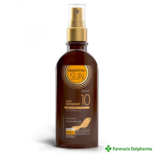 Ulei bronzant SPF 10 x 150 ml 4642, Farmec