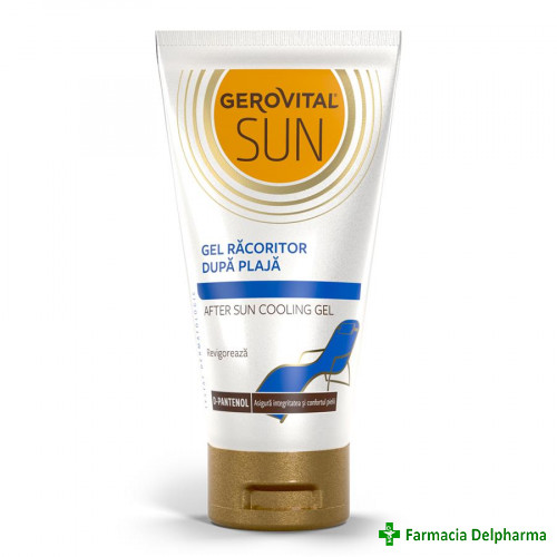 Gel racoritor dupa plaja Gerovital Sun x 150 ml 4651, Farmec