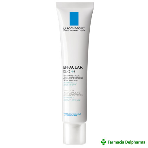 Crema corectoare anti-imperfectiuni si anti-cicatrice Effaclar Duo(+) x 40 ml, La Roche-Posay