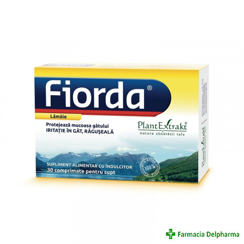 Fiorda aroma lamaie x 30 compr., PlantExtrakt