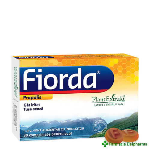 Fiorda propolis x 30 compr., PlantExtrakt