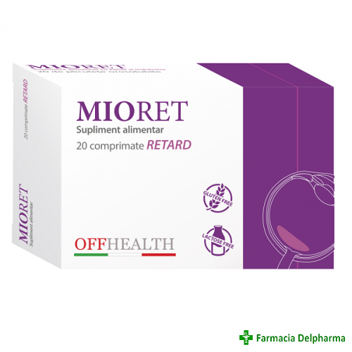 Mioret Retard x 20 compr., Offhealth