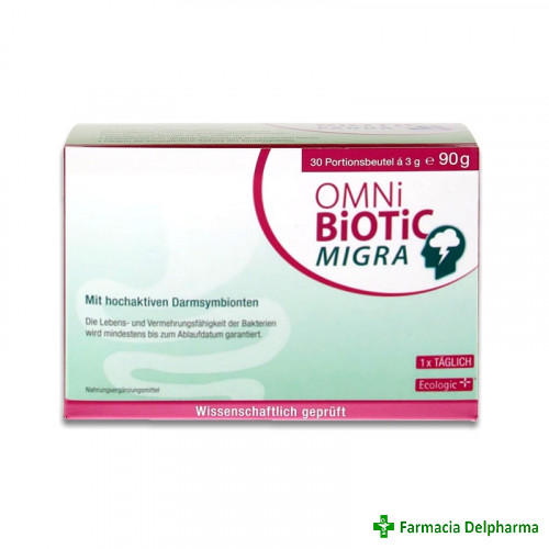 Omnibiotic Migra x 30 plicuri, Institut Allergosan