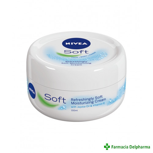Nivea-crema soft x 100 ml 89059