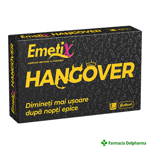 Emetix Hangover x 8 plicuri, Fiterman